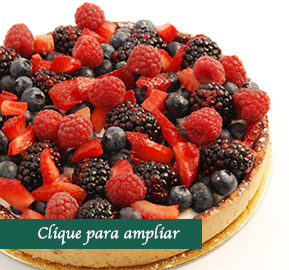 Torta de Frutas Vermelhas